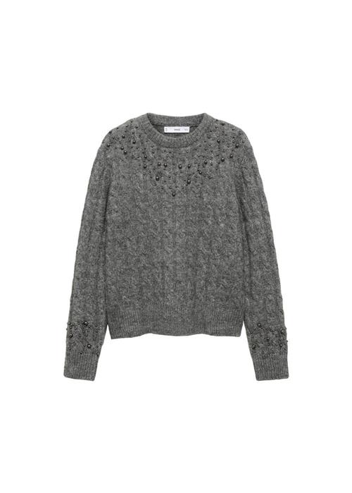 MANGO Pullover 'Boule'  taupe / stone