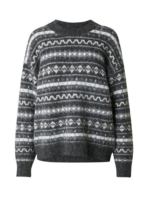 TOPSHOP Pullover  grå / antracit / uldhvid