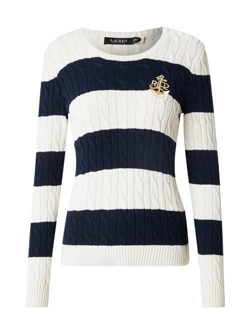 Lauren Ralph Lauren Pullover 'MONTIVA'  creme / navy / guld