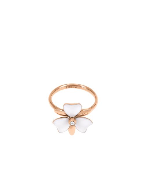 Furla Jewellery Ring  rosa guld / hvid