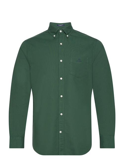 Reg Beefy Oxford Bd GANT Green