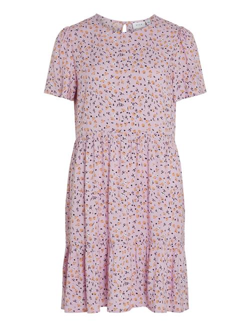 Vipaya S/S Dress /Su - Noos Vila Pink