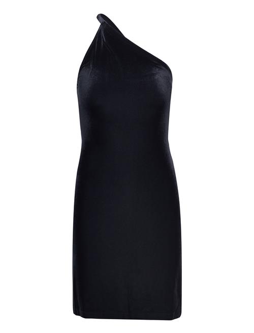 Filippa K Asymmetric Velvet Dress Filippa K Black