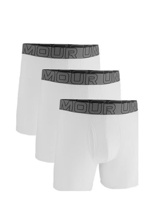 Under Armour Ua Performance Cotton - Solid 6 In 3Pk Under Armour White