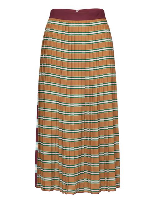 Striped Pleated Skirt GANT Patterned