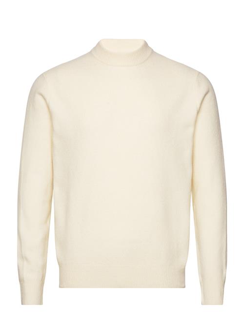 Mango Wool-Blend Sweater With Perkins Collar Mango Cream