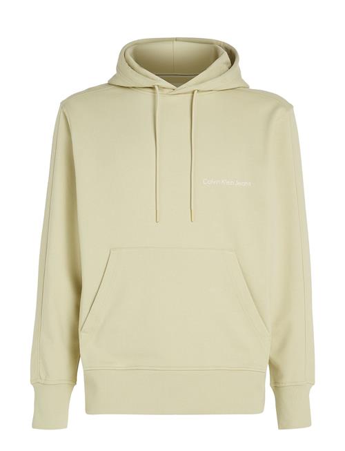 Calvin Klein Jeans Institutional Hoodie Calvin Klein Jeans Beige