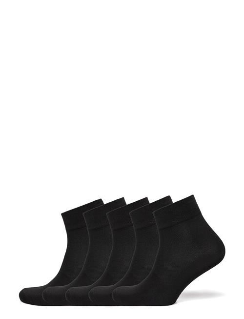 ZEBDIA 5-Pk Basic Running Socks ZEBDIA Black