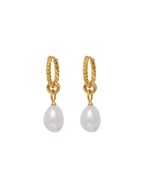 IX Studios Ix Ocean Pearl Earrings IX Studios Gold