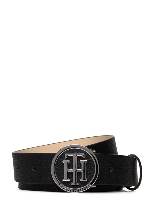 Th Round Buckle Belt 3.0 Tommy Hilfiger Black