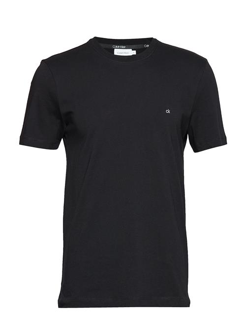 Calvin Klein Cotton Logo Embroidery T-Shirt Calvin Klein Black