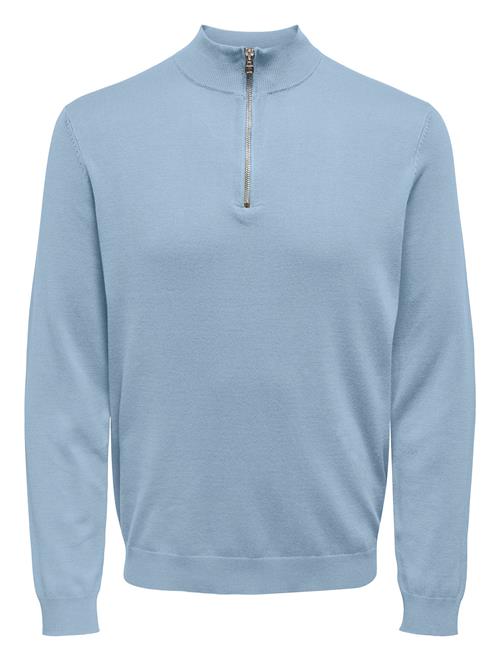 ONLY & SONS Onswyler Life Reg 14 Half Zip Knit Noos ONLY & SONS Blue