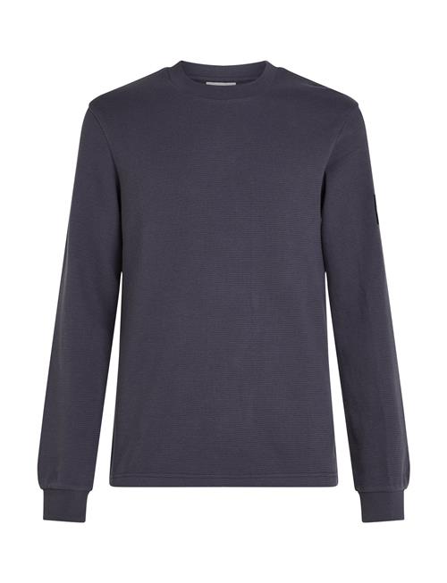 Calvin Klein Jeans Badge Waffle Ls Tee Calvin Klein Jeans Navy