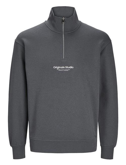 Jack & Jones Jorvesterbro Sweat Quarter Zip Hn Sn Jack & J S Grey