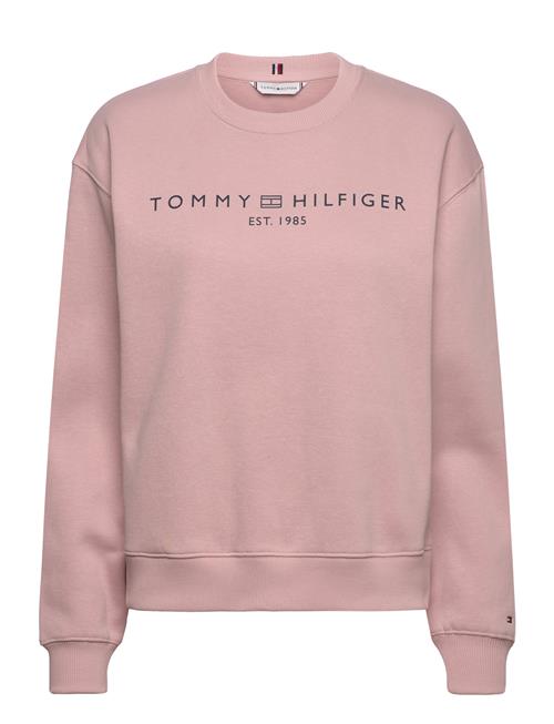 Mdrn Reg Corp Logo C-Nk Swtshrt Tommy Hilfiger Pink