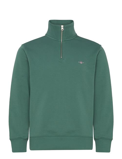 GANT Reg Shield Half Zip Sweat GANT Green