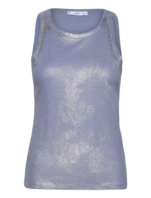 Lyocell Foil Top Mango Blue