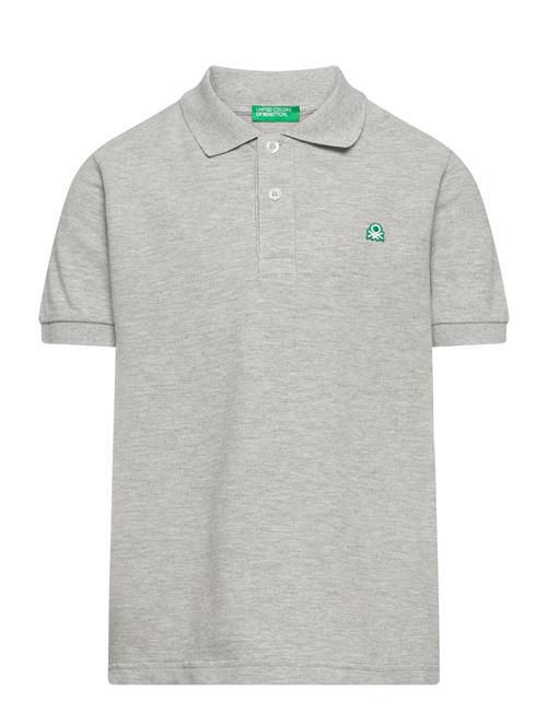 United Colors of Benetton H/S Polo Shirt United Colors Of Benetton Grey