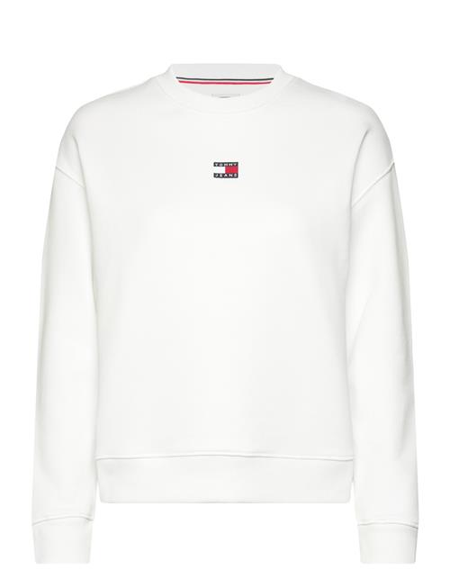 Tommy Jeans Tjw Bxy Badge Crew Ext Tommy Jeans White