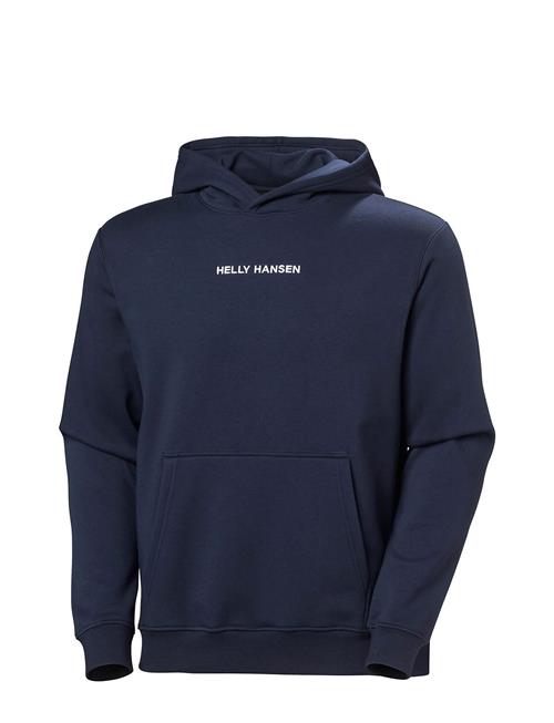 Cotton Fleece Hoodie Helly Hansen Navy