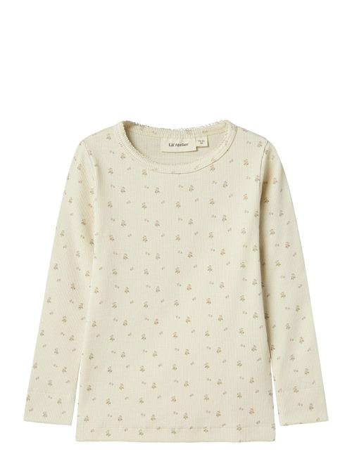 Lil'Atelier Nmfgago Ls Slim Top Lil Noos Lil'Atelier Cream