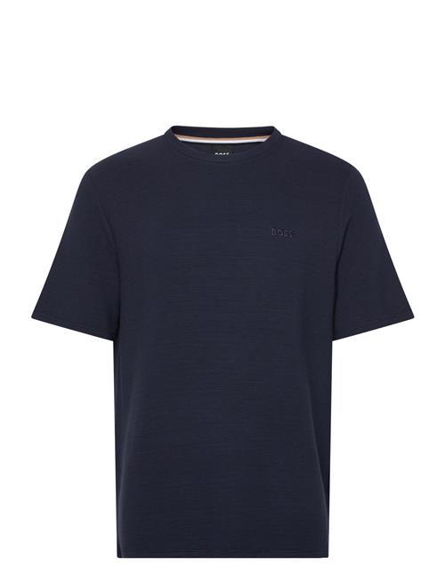 BOSS Rib T-Shirt BOSS Navy