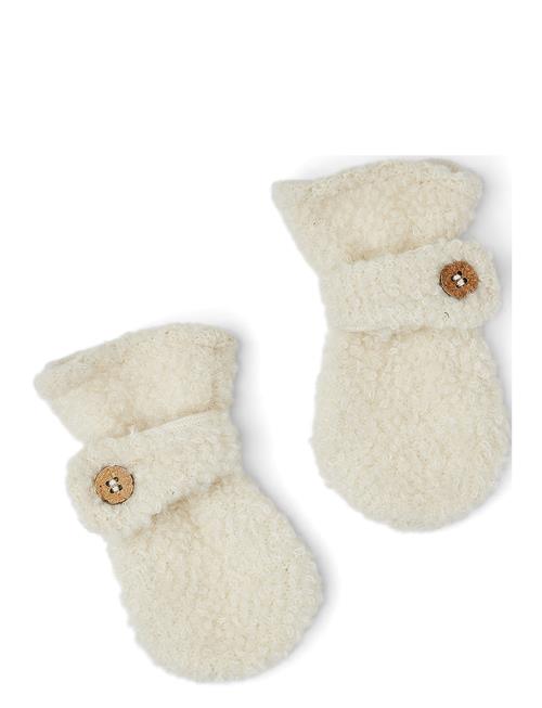 Mittens Bouclé Merino Wool Smallstuff Cream