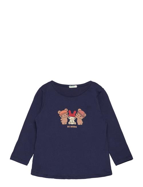 T-Shirt L/S United Colors Of Benetton Navy