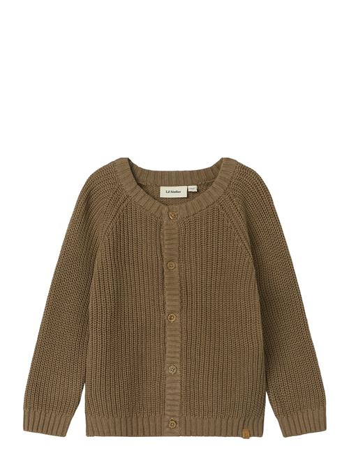 Lil'Atelier Nmnemlen Lin Ls Knit Card Lil Noos Lil'Atelier Brown