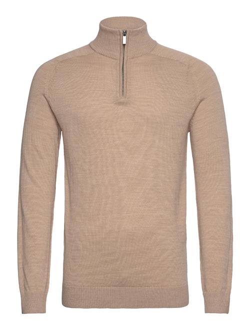 Bs Pelle Regular Fit Knitwear Bruun & Stengade Beige