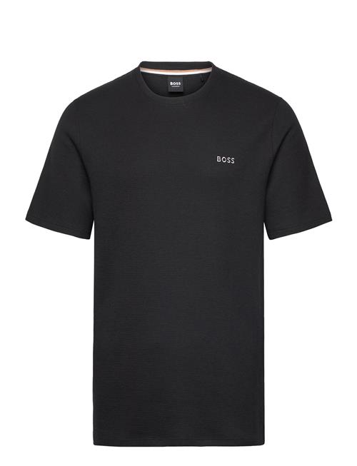 BOSS Waffle T-Shirt BOSS Black