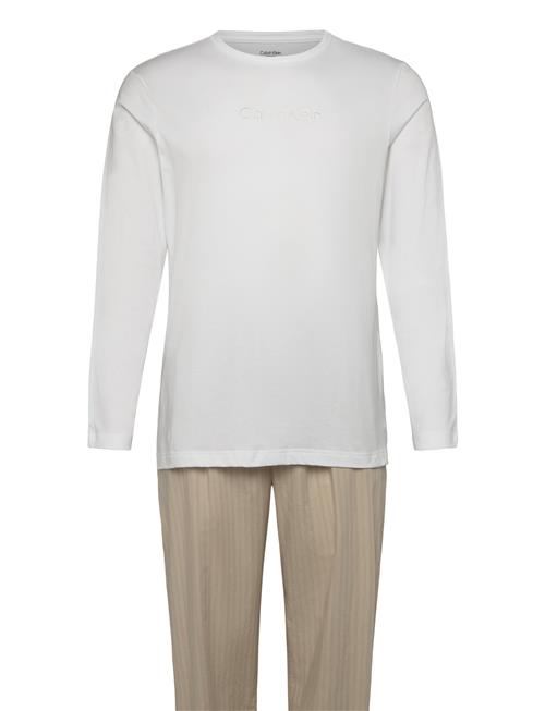 Calvin Klein L/S Pant Set Calvin Klein Beige