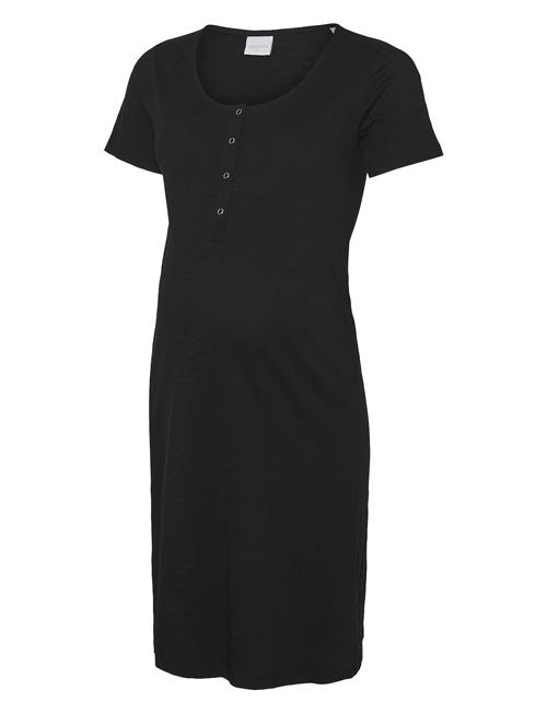 Mamalicious Mlmira Solid Jrs Nightgown 2F A. E. Noos Mamalicious Black