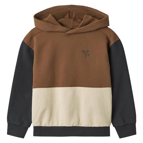 Wheat Sweatshirt Birk Coffee Bean | Brun | 98 cm