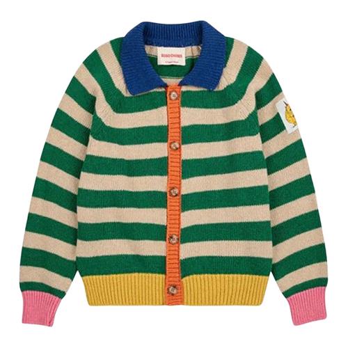 Bobo Choses Charming Monster Label Cardigan Multicolor | Grønn | 6-7 years