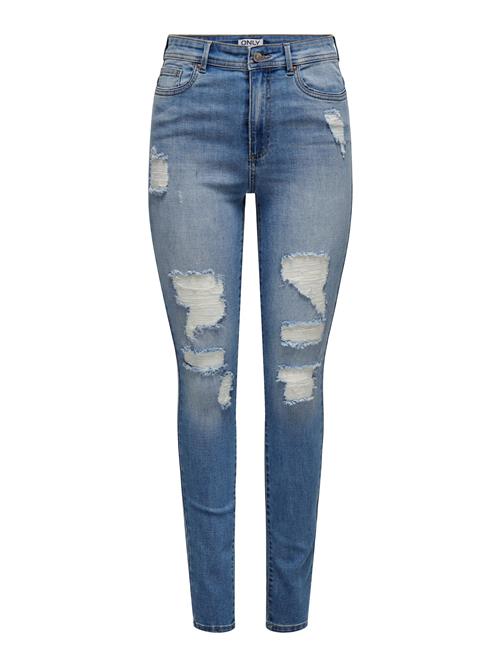 ONLY Jeans 'WAUW'  blue denim / hvid