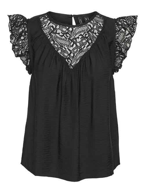 VERO MODA Bluse 'PURA'  sort