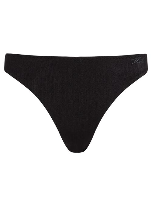 Karl Lagerfeld Bikinitrusse  sort