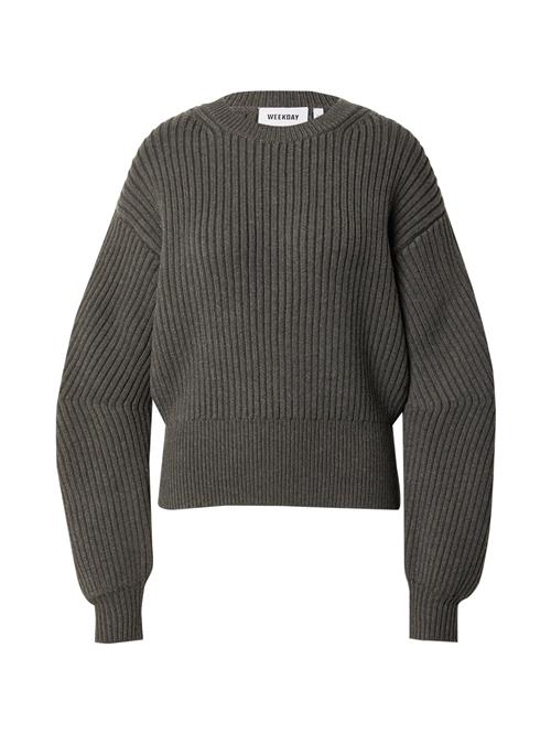 WEEKDAY Pullover 'Dion'  mørkegrøn