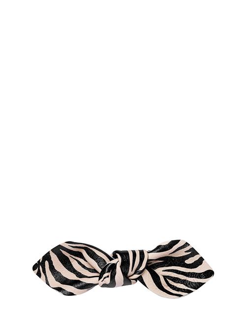 Corinne Leatherbow Small On Hair Clip Corinne Patterned