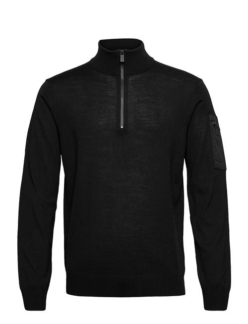 SNOOT Lucca 1/2 Zip M SNOOT Black