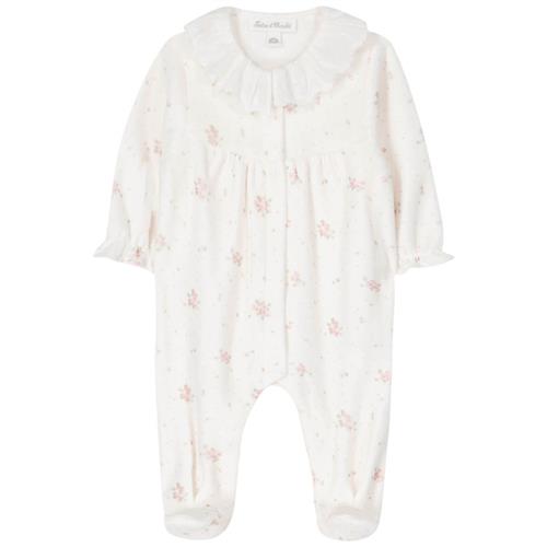 Tartine et Chocolat Onesie i velour med krave |  | 3 months