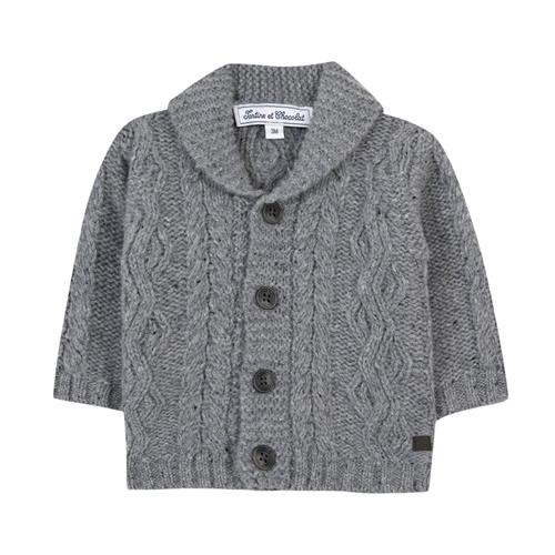 Tartine et Chocolat Vest Gray Blue | Blå | 3 years