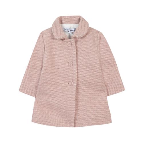 Tartine et Chocolat Dufflecoat i uld Ancient Pink | Lyserød | 18 months