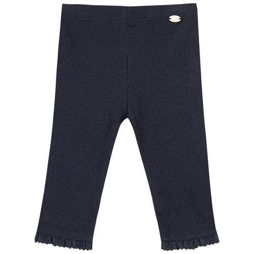 Tartine et Chocolat Ribbede leggings Navy | Marine blå | 18 months