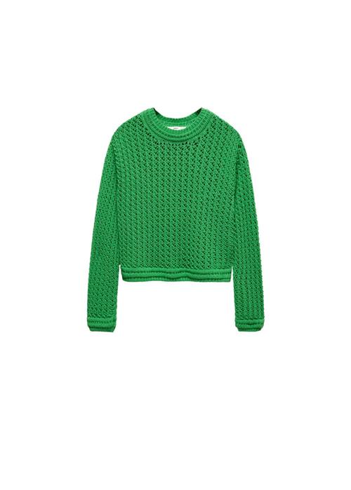 MANGO Pullover 'Forks'  grøn