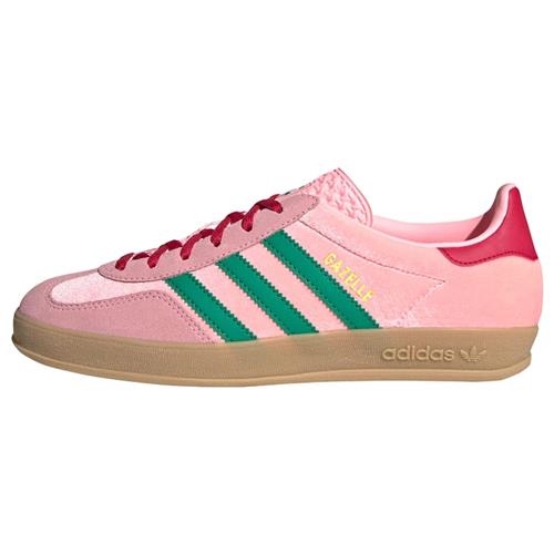 Se ADIDAS ORIGINALS Sneaker low 'Gazelle'  mørkegrøn / lyserød / gammelrosa / mørk pink ved About You