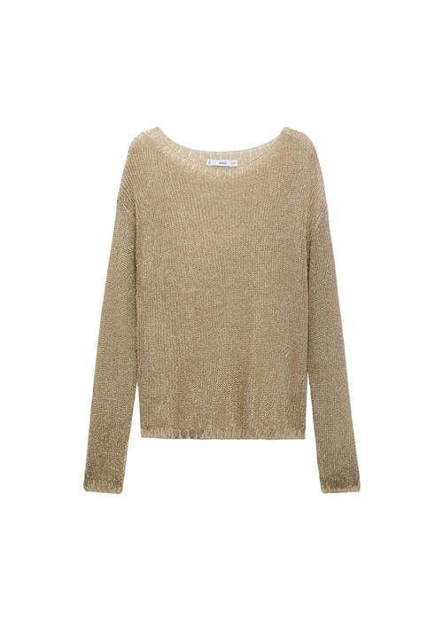 MANGO Pullover 'Mercurio'  guld