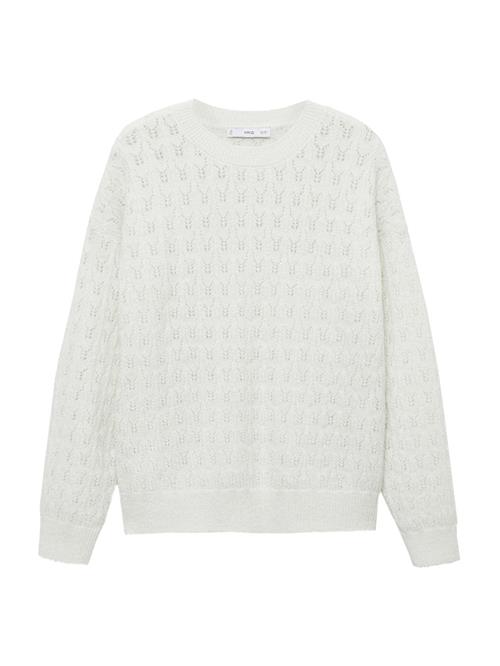 MANGO Pullover 'FLORINS'  ecru