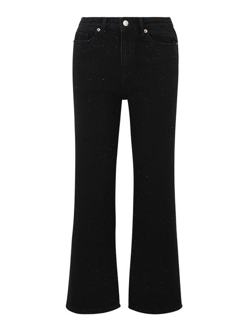 Se Vero Moda Petite Jeans 'VMTESSA'  black denim / hvid ved About You